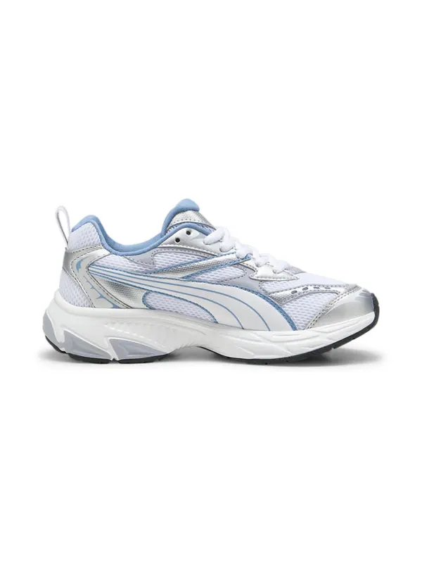 Кроссовки morphic 'silver zen blue' Puma — изображение 2 из 4, белый/синий/серебристый