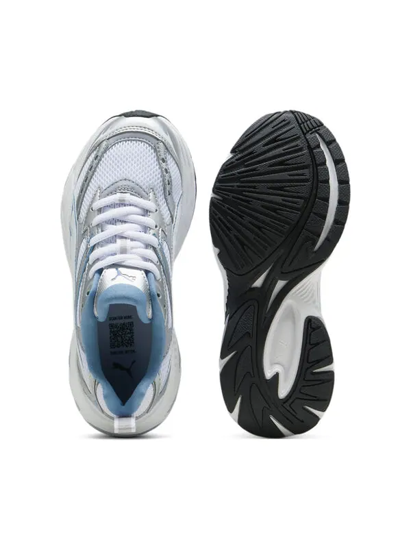 Кроссовки morphic 'silver zen blue' Puma — изображение 4 из 4, белый/синий/серебристый