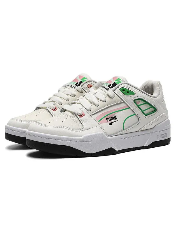Кроссовки slipstream brand love 'green' Puma — изображение 4 из 4, белый/зеленый