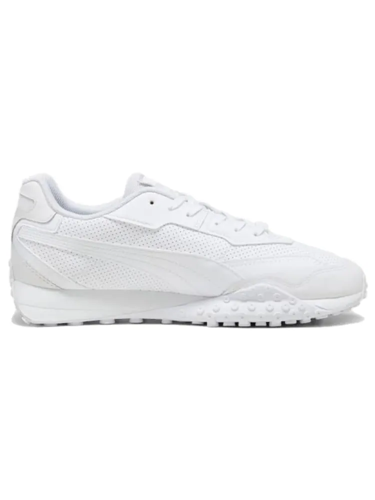Кроссовки PUMA Blktop Rider Leather 'White Glacial Gray' — изображение 3 из 5, белый