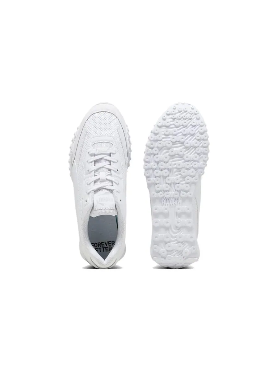 Кроссовки PUMA Blktop Rider Leather 'White Glacial Gray' — изображение 5 из 5, белый