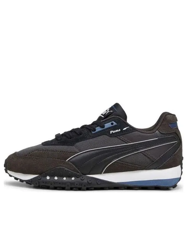 Кроссовки blktop rider pop 'dark coal black' Puma — изображение 1 из 4, темный-черный