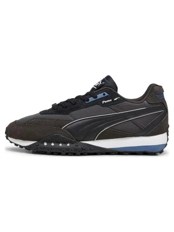 Кроссовки blktop rider pop 'dark coal black' Puma — изображение 2 из 4, темный-черный