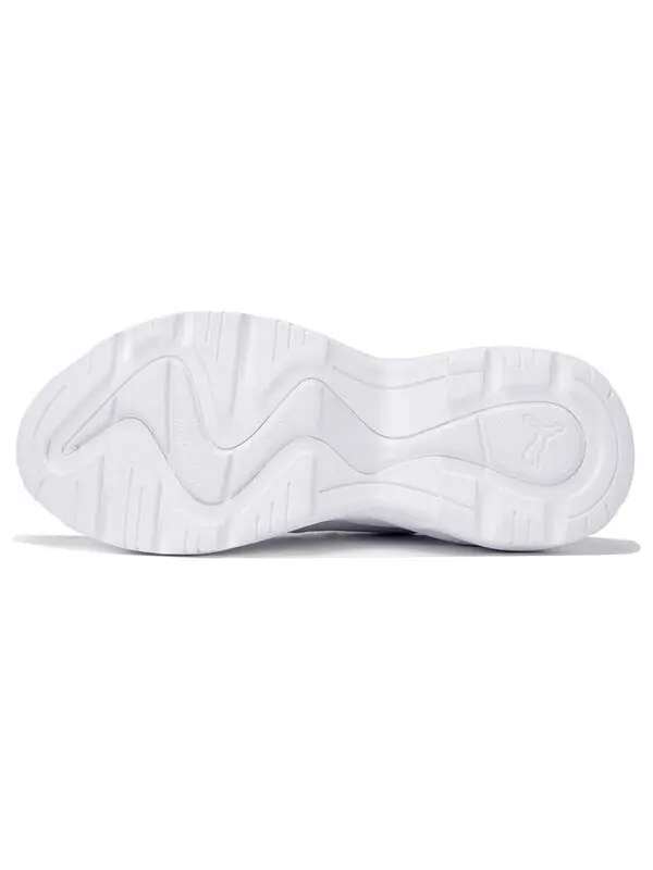 Кроссовки cilia wedge 'white' Puma — изображение 4 из 4, белый/белый/серебристый