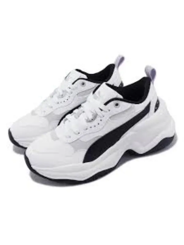 Кроссовки cilia wedge 'black white' Puma — изображение 2 из 4, черный/белый