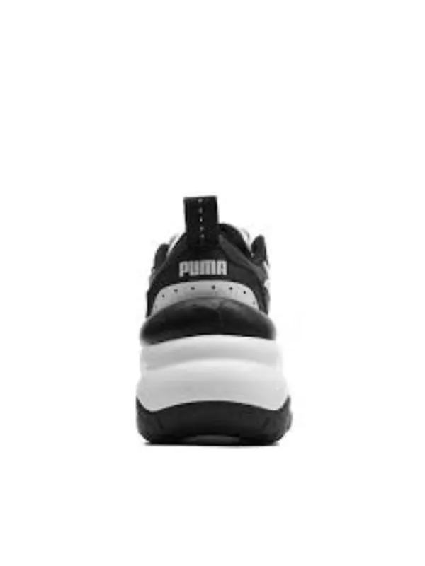 Кроссовки cilia wedge 'black white' Puma — изображение 3 из 4, черный/белый