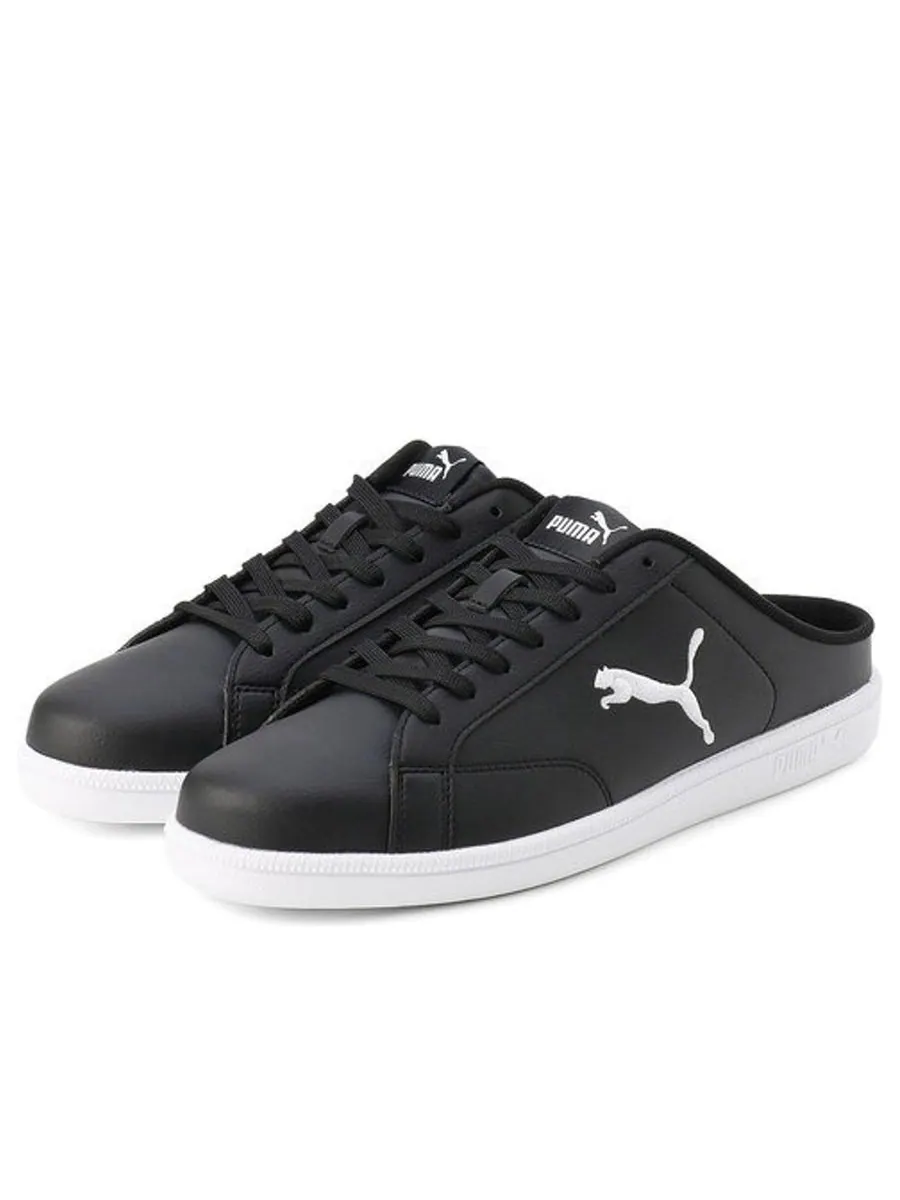 Кроссовки PUMA Smash Cat SL Mule 'Black White' — изображение 2 из 5, черный