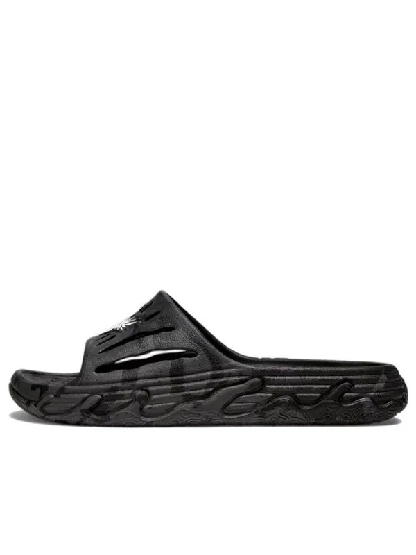 Тапочки mb.03 slide 'dark coal' Puma — изображение 1 из 3, черный/серый/темный