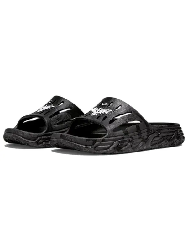 Тапочки mb.03 slide 'dark coal' Puma — изображение 2 из 3, черный/серый/темный