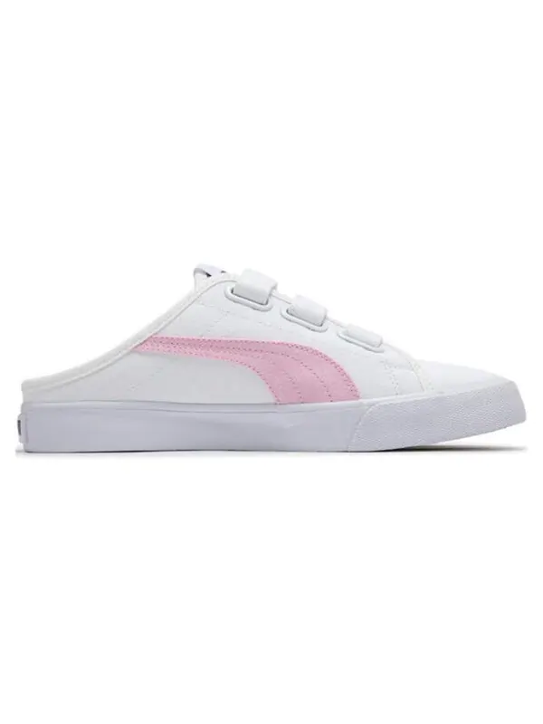 Кроссовки bari mule velcro 'white pink' Puma — изображение 2 из 4, белый/розовый