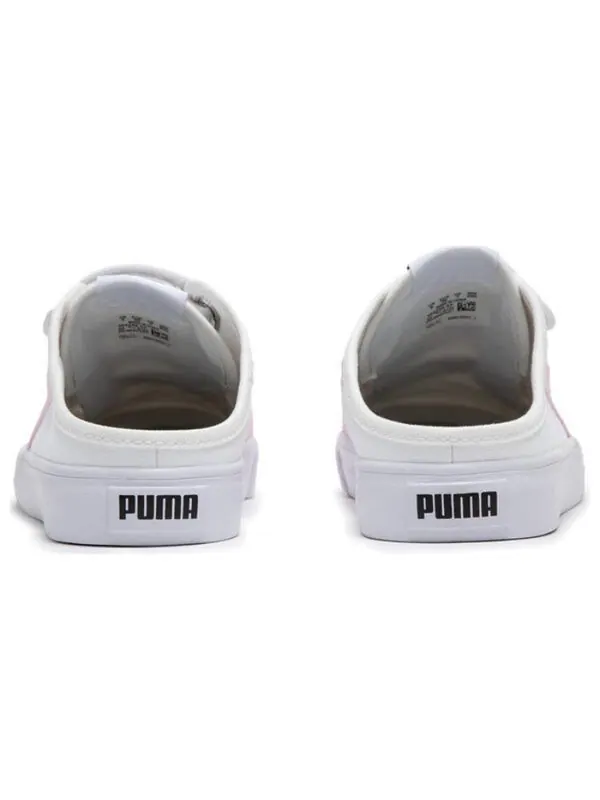 Кроссовки bari mule velcro 'white pink' Puma — изображение 3 из 4, белый/розовый