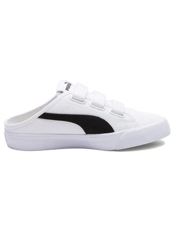 Кроссовки bari mule 'white black' Puma — изображение 2 из 4, белый/черный