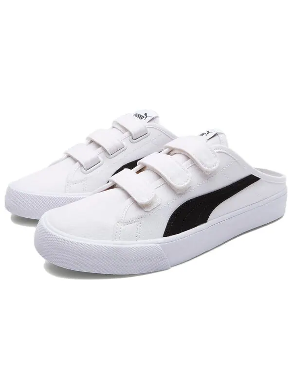 Кроссовки bari mule 'white black' Puma — изображение 3 из 4, белый/черный