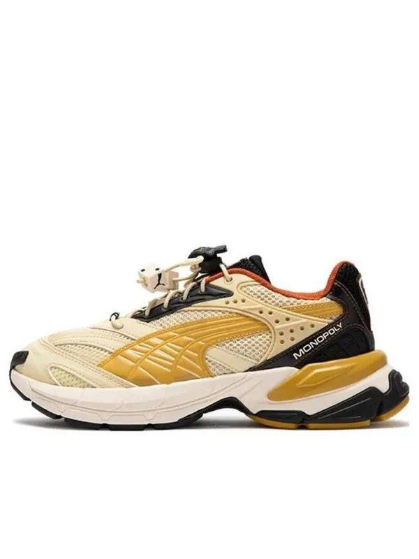 Кроссовки x monopoly staffonly sneakers 'beige yellow black' Puma — изображение 1 из 4, бежевый/желтый/черный
