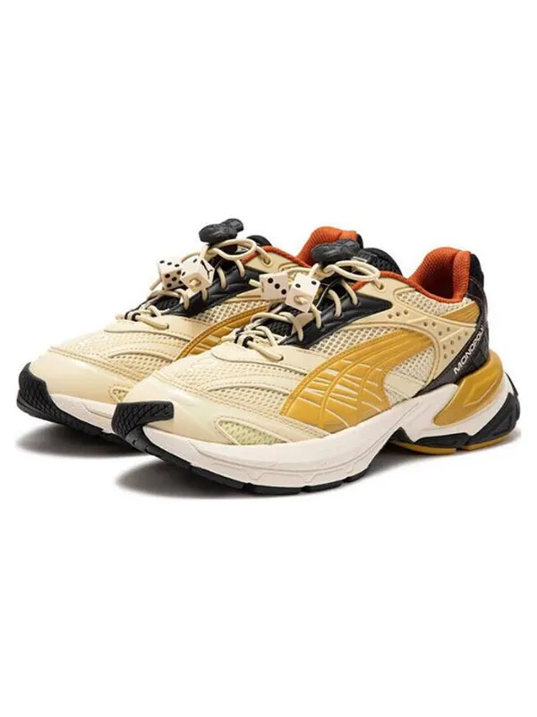 Кроссовки x monopoly staffonly sneakers 'beige yellow black' Puma — изображение 3 из 4, бежевый/желтый/черный