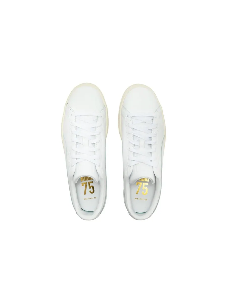 Кеды PUMA Basket Classic 75Y PRM 'White' — изображение 4 из 6, белый