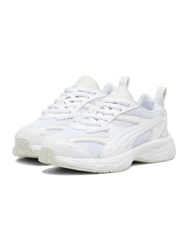 Кроссовки morphic 'white sedate grey' Puma — изображение 3 из 4, белый/серый