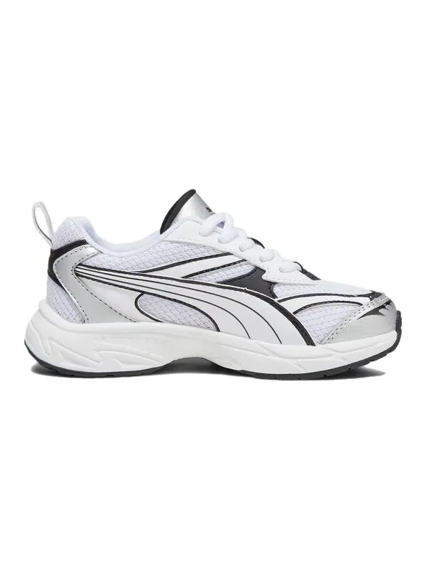 Кроссовки morphic 'feather grey black' Puma — изображение 2 из 4, серый/черный