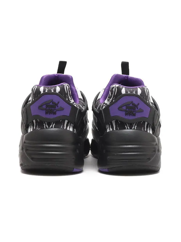 Кроссовки x atmos disc blaze 'suminagashi' Puma — изображение 4 из 4, черный/белый/фиолетовый