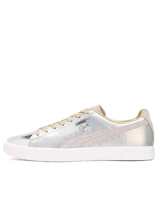 Кроссовки clyde x sorayama 'silver gold' Puma — изображение 1 из 4, серебристый/золотистый