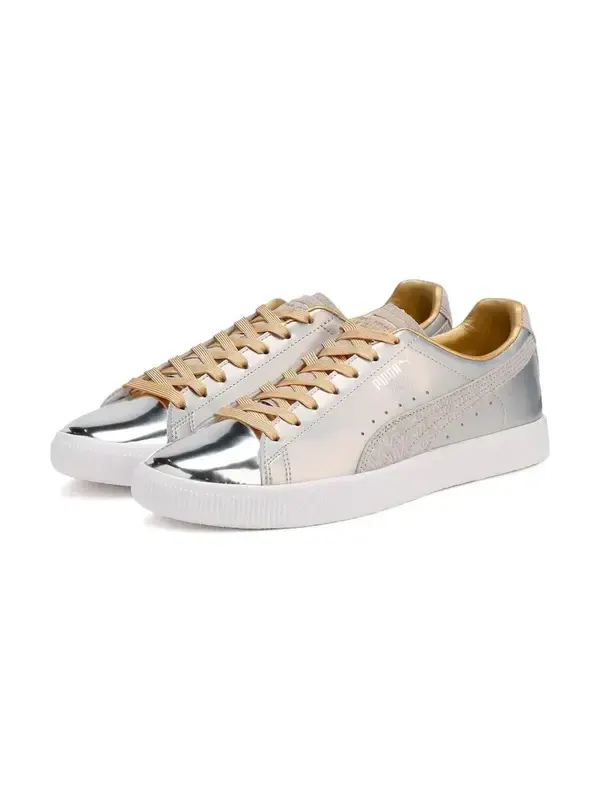 Кроссовки clyde x sorayama 'silver gold' Puma — изображение 2 из 4, серебристый/золотистый