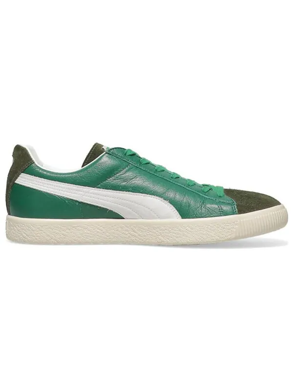 Кроссовки suede vtg mij x soma x atmos 'green' Puma — изображение 2 из 4, зеленый/белый/кремовый