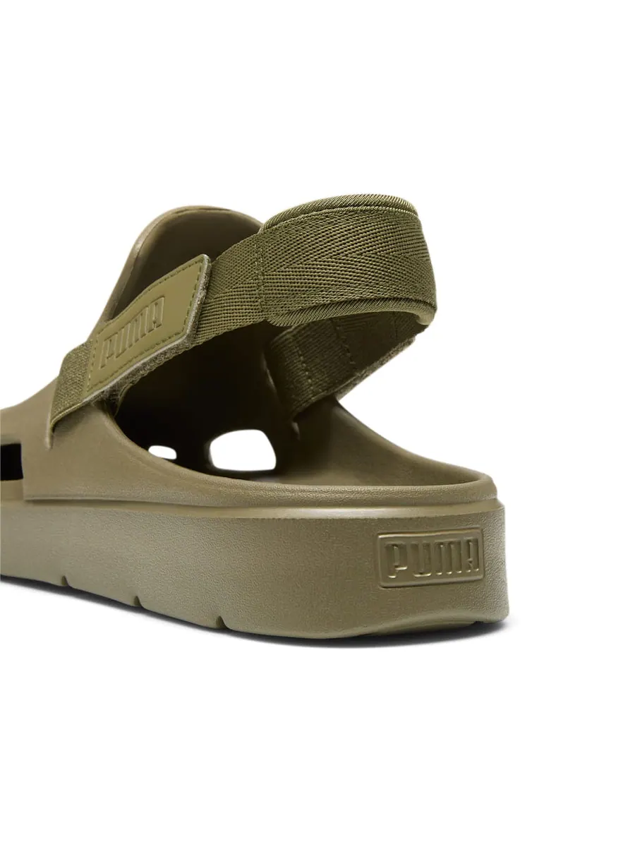 Сандалии PUMA Shibui Mule 'Olive Green' — изображение 5 из 6, оливковый зеленый