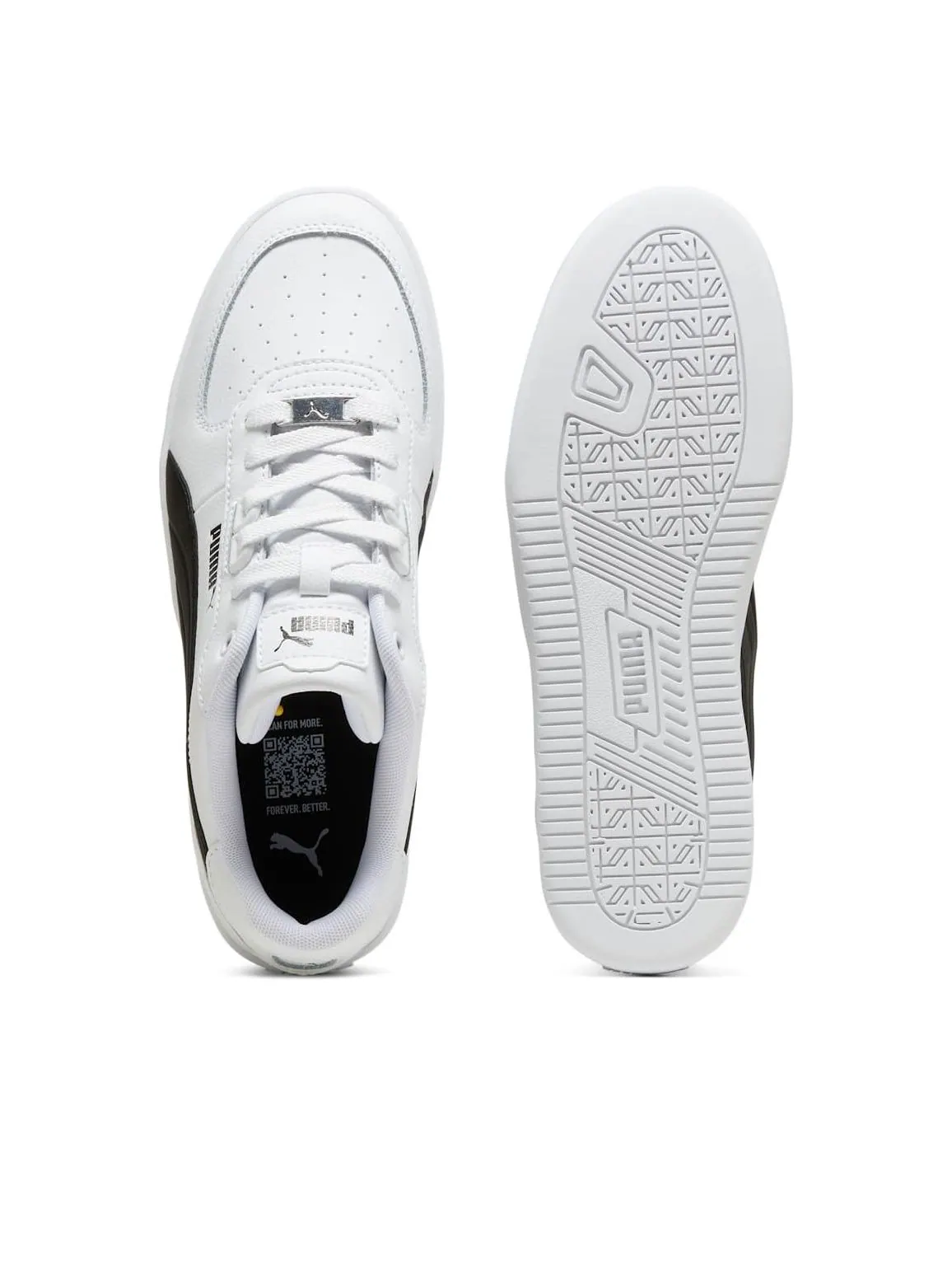 Кроссовки PUMA Caven 2.0 Lux 2025 'White Silver' — изображение 5 из 6, белый