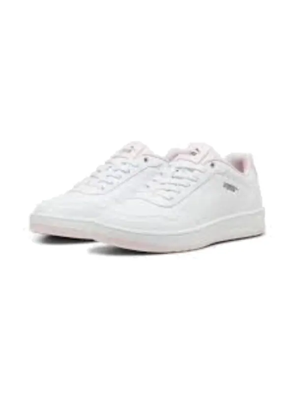 Кроссовки court classy 'white pink' Puma — изображение 2 из 4, белый/розовый