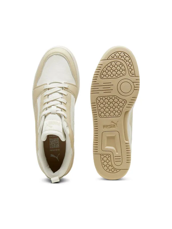 Кроссовки rebound v6 low cv 'putty' Puma — изображение 4 из 4, серый/белый
