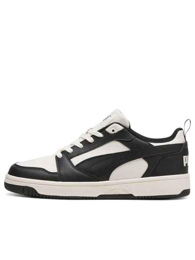 Кроссовки PUMA Rebound V6 Low CV 'Black Warm White' — изображение 1 из 5, черный