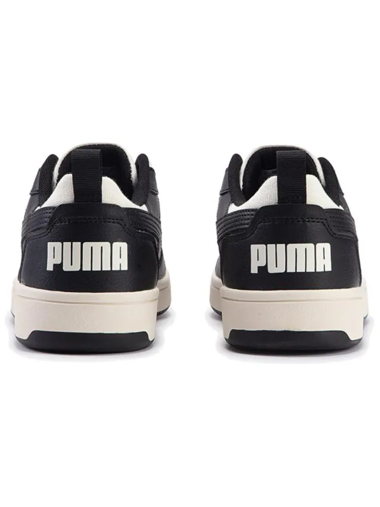 Кроссовки PUMA Rebound V6 Low CV 'Black Warm White' — изображение 4 из 5, черный