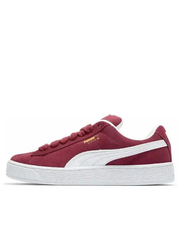 Кроссовки suede xl 'bordeaux white' Puma — изображение 1 из 4, белый