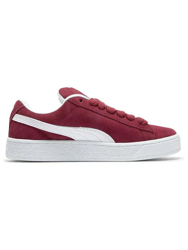 Кроссовки suede xl 'bordeaux white' Puma — изображение 2 из 4, белый