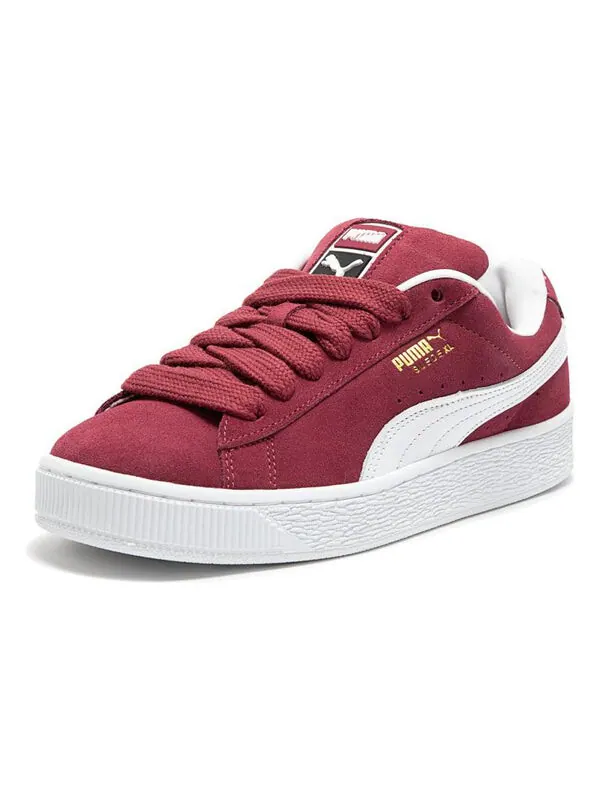 Кроссовки suede xl 'bordeaux white' Puma — изображение 3 из 4, белый
