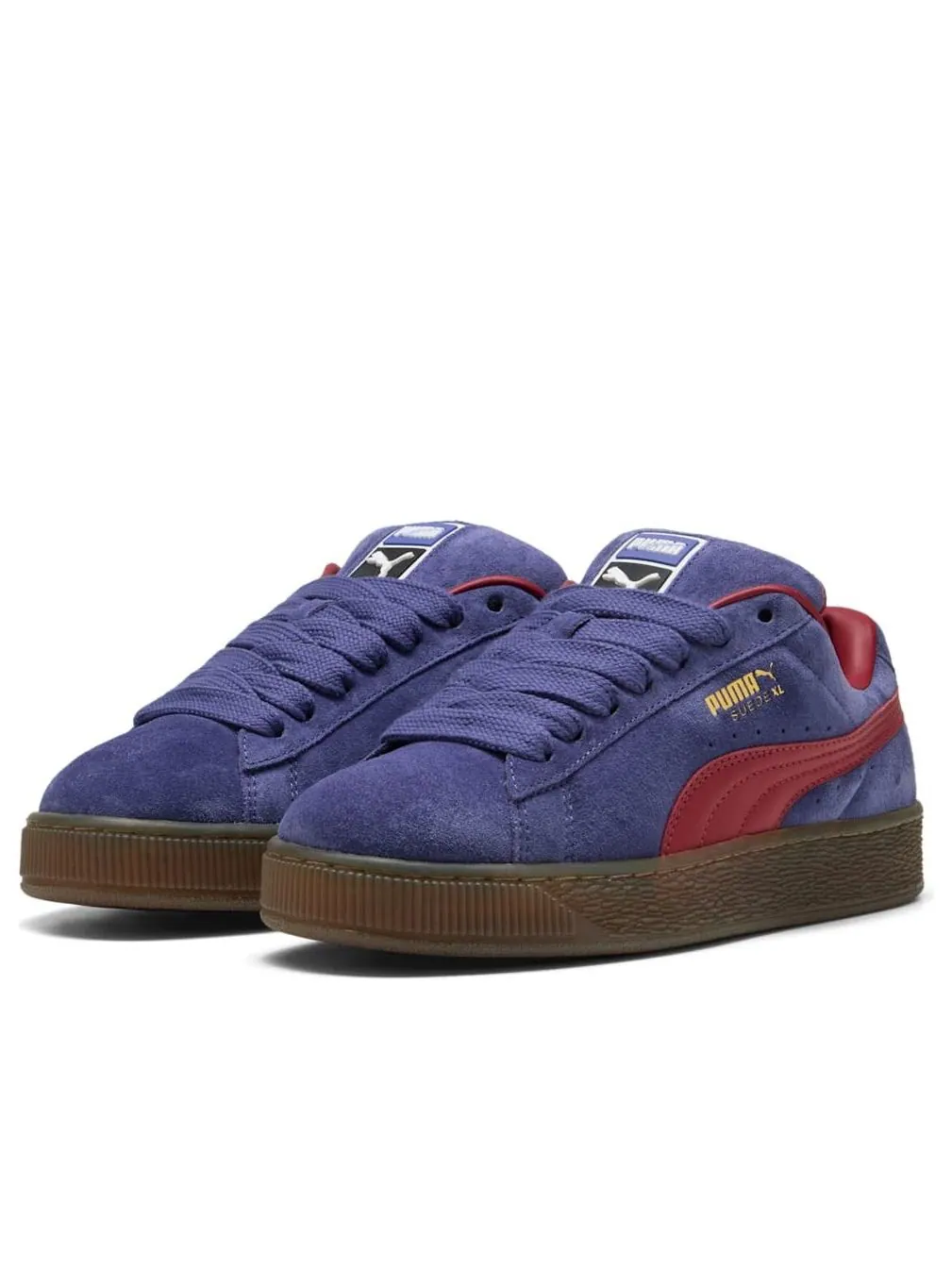 Кроссовки PUMA Suede XL 'Blue Crystal' — изображение 2 из 6, фиолетовый
