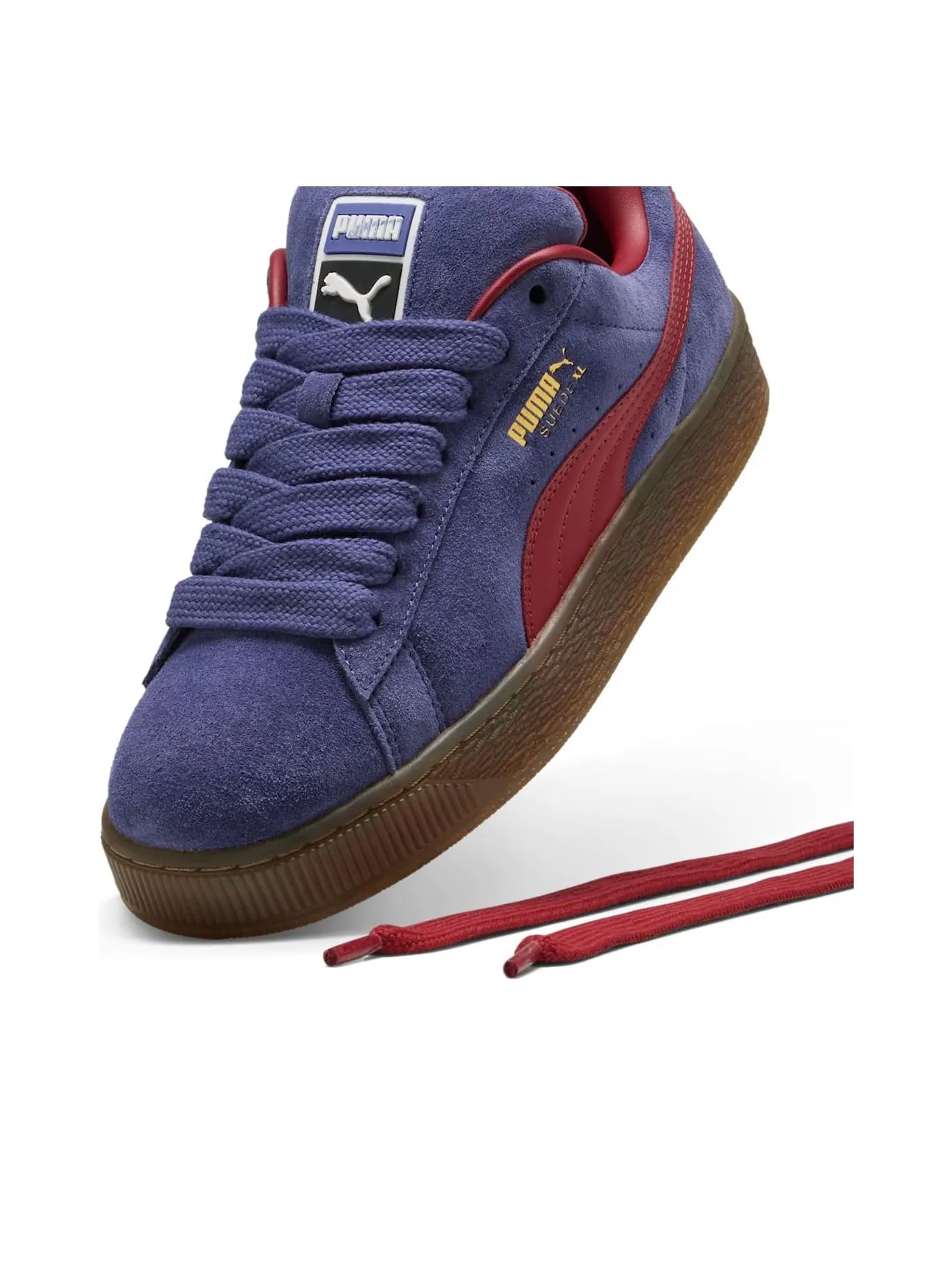 Кроссовки PUMA Suede XL 'Blue Crystal' — изображение 5 из 6, фиолетовый