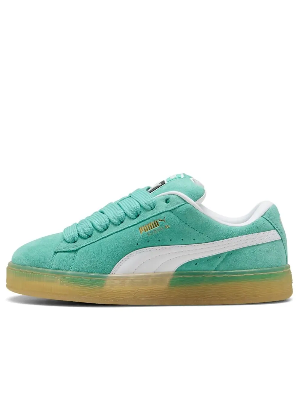 Кроссовки PUMA Suede XL 'Aquatic' — изображение 1 из 6, зеленый