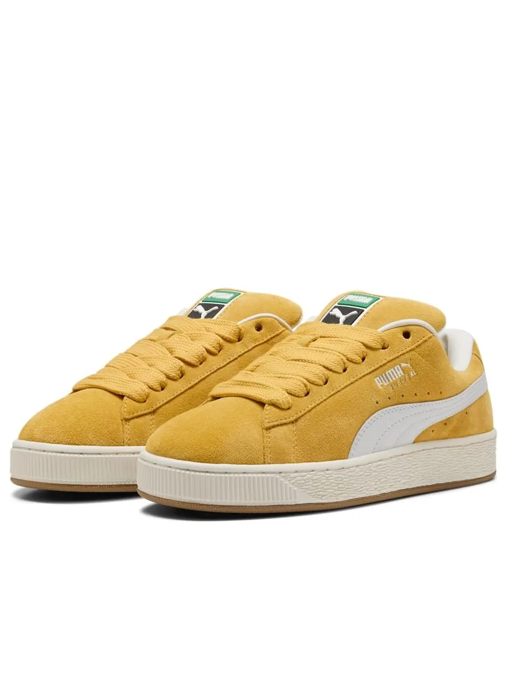 Кроссовки PUMA Suede XL 'Archive Gold' — изображение 2 из 6, желтый