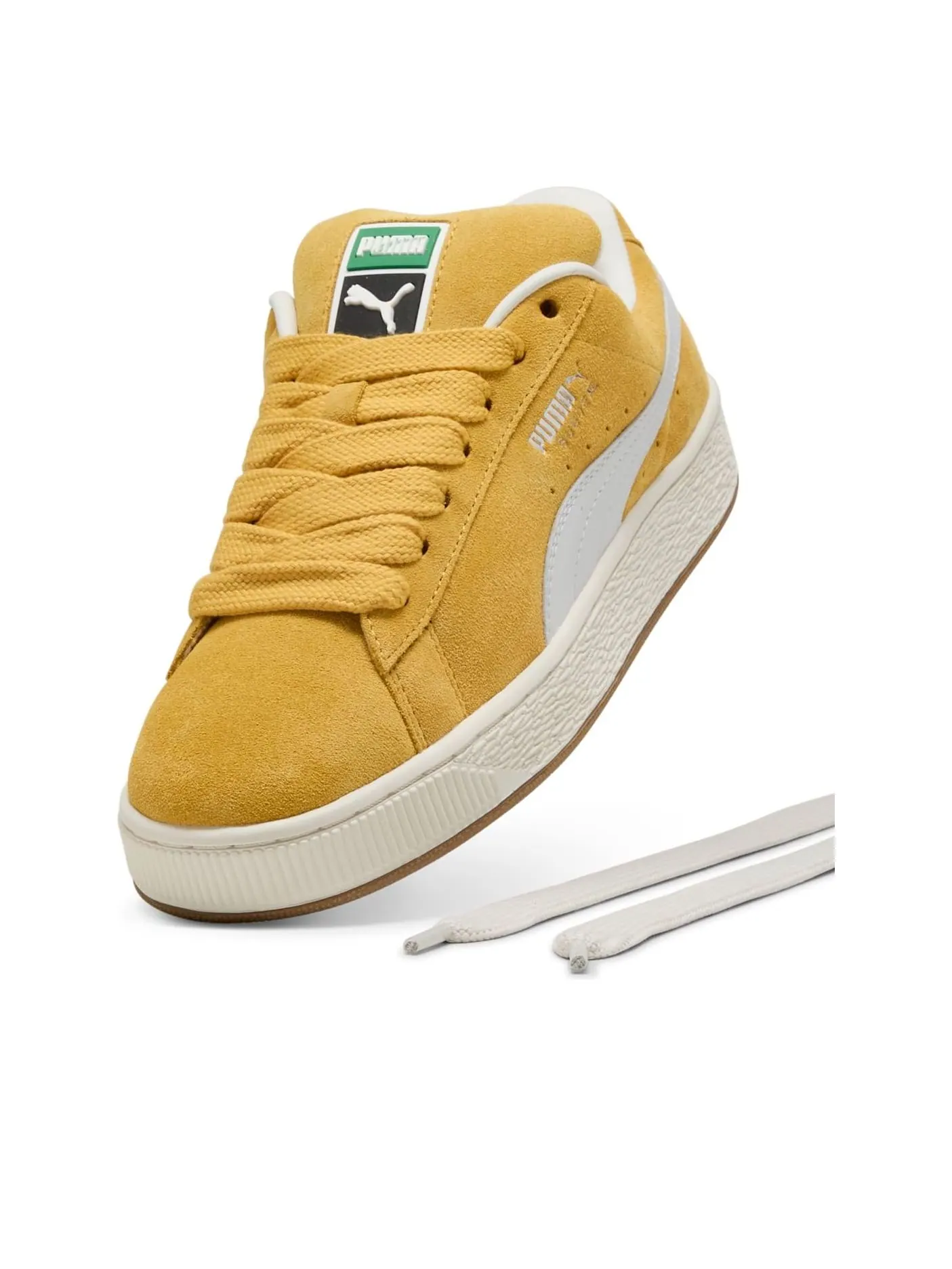 Кроссовки PUMA Suede XL 'Archive Gold' — изображение 5 из 6, желтый