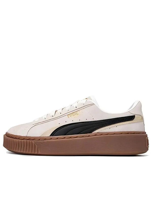 Кроссовки platform skate shoes 'cream black brown' Puma — изображение 1 из 4
