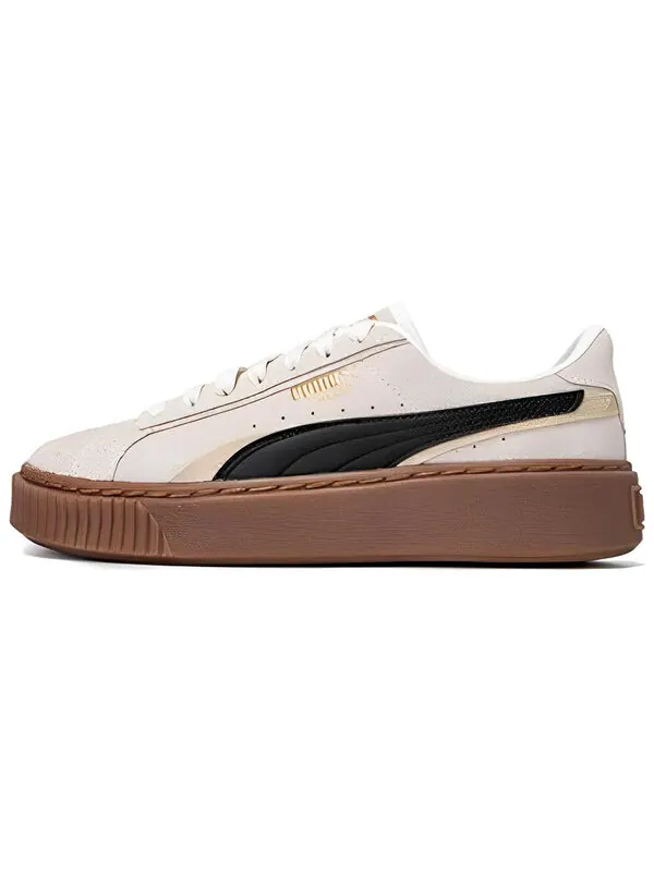 Кроссовки platform skate shoes 'cream black brown' Puma — изображение 2 из 4