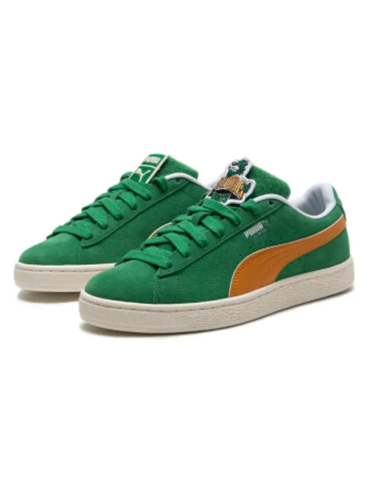 Кроссовки PUMA Suede Patch 'Archive Green' — изображение 2 из 4, зеленый