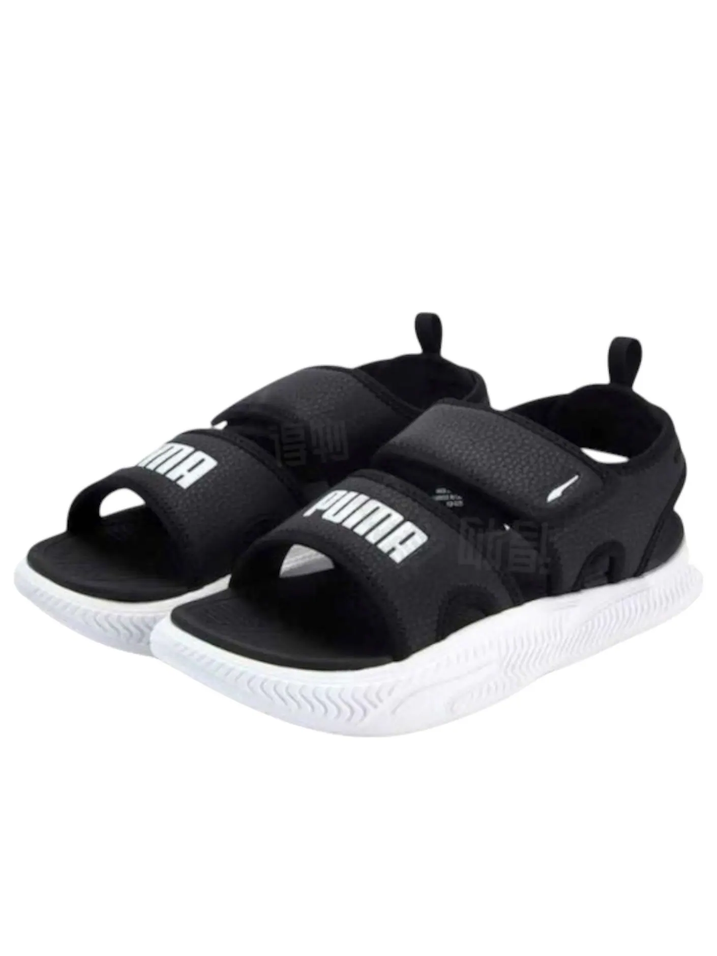 Сандалии Puma Softride Pro, размер 24 — изображение 2 из 5, черный/белый