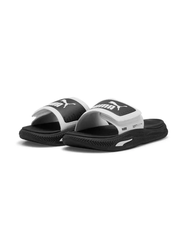 Тапочки softride pro 24 v slides 'white black' Puma — изображение 3 из 4, белый/черный/черный