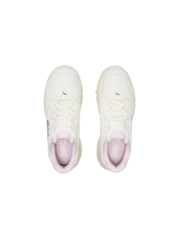 Кроссовки pulsar wedge logo play 'white pink' Puma — изображение 4 из 4, кремовый белый/розовый