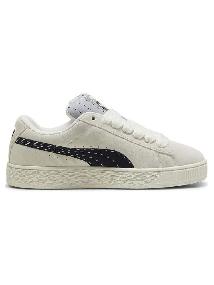 Кроссовки PUMA Suede XL 'Beige Black' — изображение 2 из 5, бежевый