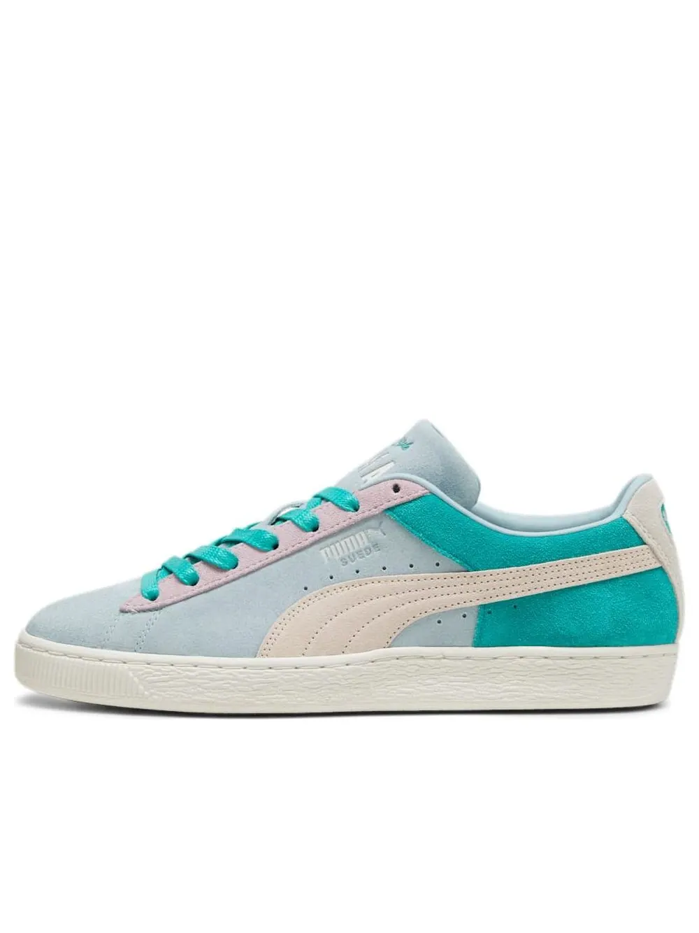 Кроссовки PUMA Suede Iconix 'Grape Mist Sparkling Green' — изображение 1 из 6, бирюзовый