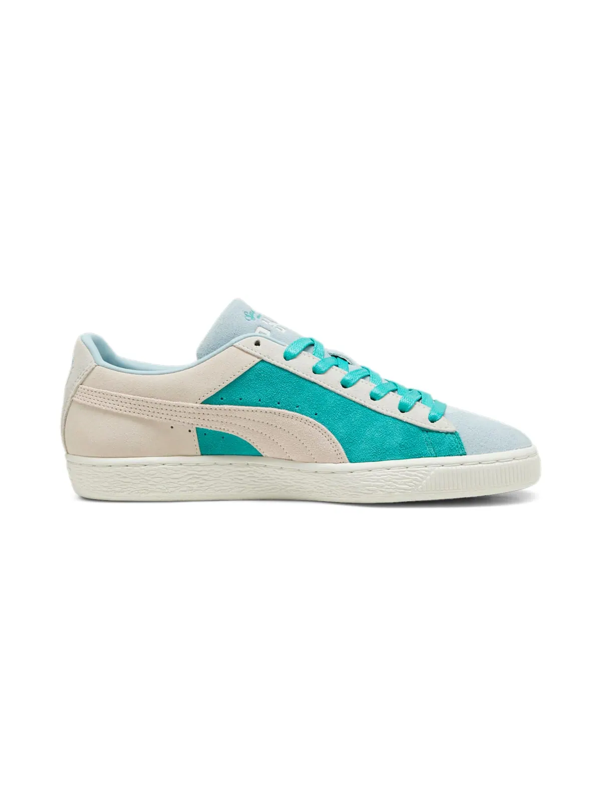 Кроссовки PUMA Suede Iconix 'Grape Mist Sparkling Green' — изображение 2 из 6, бирюзовый