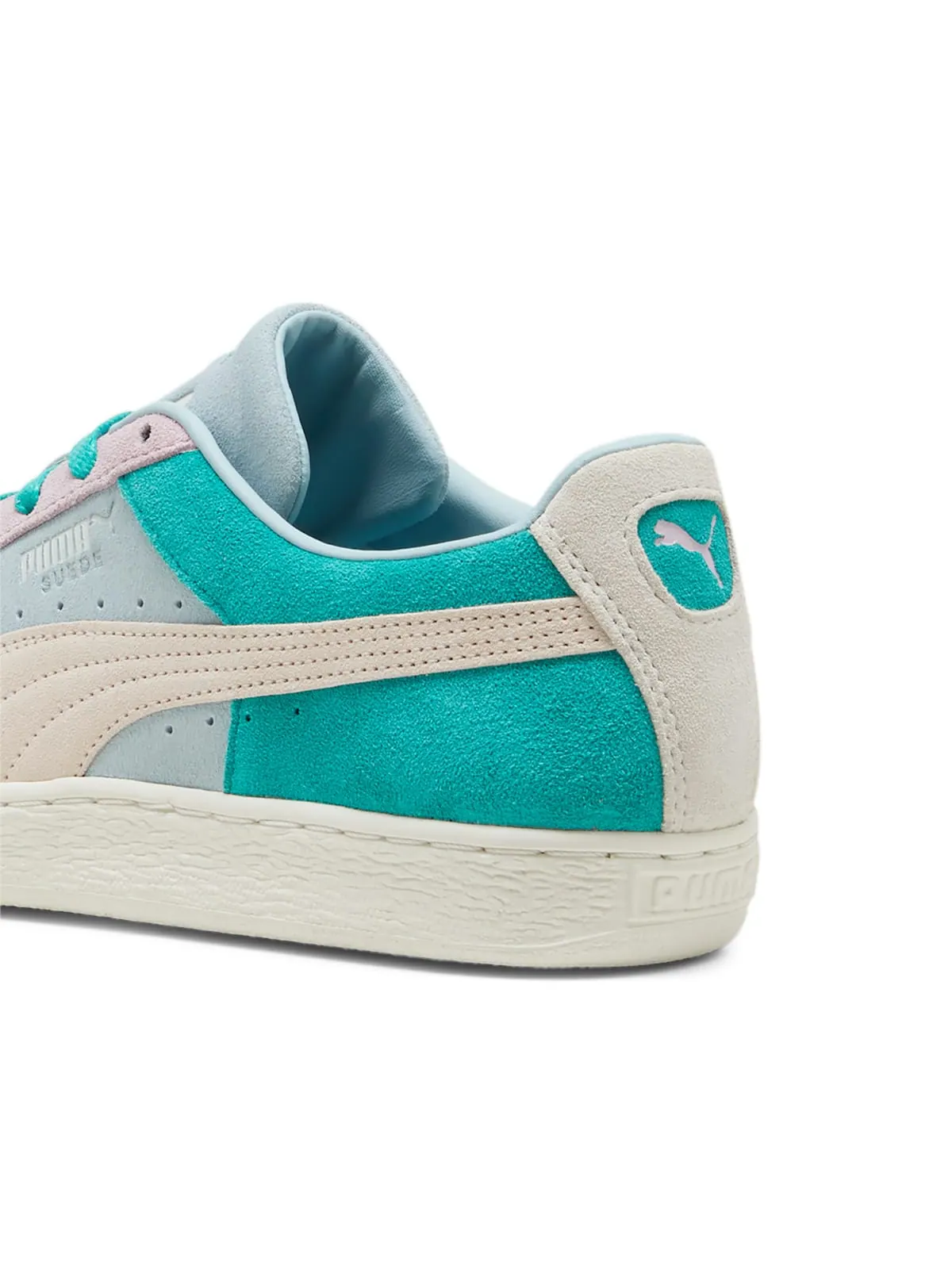 Кроссовки PUMA Suede Iconix 'Grape Mist Sparkling Green' — изображение 6 из 6, бирюзовый